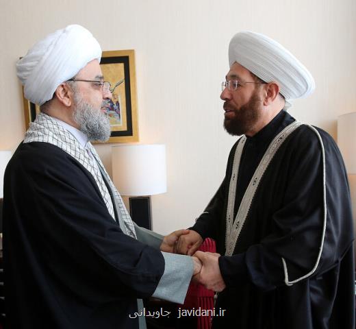 دیدار دبیركل مجمع جهانی تقریب مذاهب اسلامی و مفتی اعظم سوریه