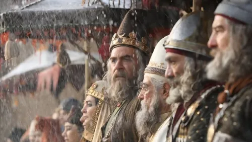 تصویری از پدر سلمان فارسی با بازی حسام منظور