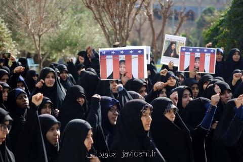 تجمع طلاب جامعه الزهرا(س) در پشتیبانی از مرضیه هاشمی