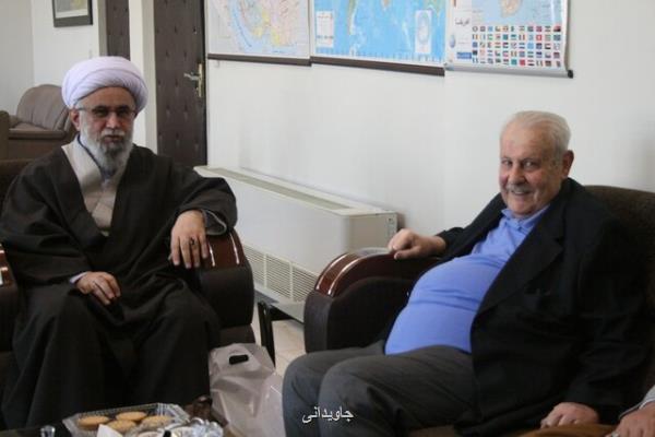 سفیر فلسطین در تهران با دبیركل مجمع جهانی اهل بیت(ع) دیدار نمود