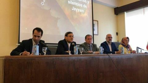 برگزاری همایش هزاره خیام در دانشكده كمپلوتنسه مادرید با حضور سفیر ایران در اسپانیا